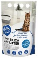 Premium Silica kattenbakvulling, 5 liter, biologisch afbreekbaar, extra fijne en zachte korrels, 100% natuurlijk product, hoge absorptie, neutraliseert slechte geuren, super zuinig, schone poten - thumbnail