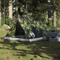 VidaXL Tent 2-persoons waterdicht camouflage - thumbnail