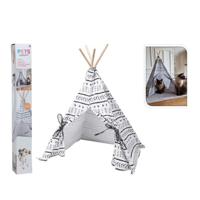 Pets Collection dierentent tipi 56x56x74 cm canvas - thumbnail