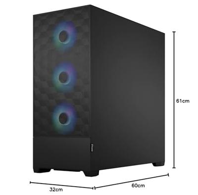 Fractal Design Pop XL Air RGB Black TG Clear Tint