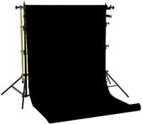 Falcon eyes achtergrond systeem spk-1z incl. 1 rol zwart 1,35x11 m - thumbnail