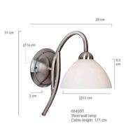 Steinhauer Wandlamp Capri 6840ST - thumbnail