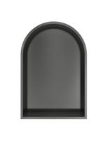 Hotbath &MORE Inbouwbox of inbouwnis Toogmodel - 30x45x10cm - Geborsteld gunmetal PVD BOW30BGP - thumbnail