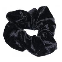 scrunchie Velvet Black - thumbnail