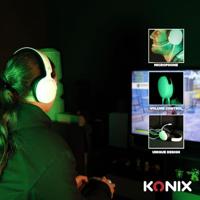 Cuffie da gioco cablate over-ear - KONIX - Nexus Xbox Series X|S - Altoparlanti da 40 mm - Microfono - Jack da 3,5 mm - Cavo da 1,5 m - thumbnail