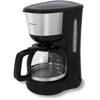 Koffiezetapparaat inventum 1.25liter zwart met rvs - thumbnail