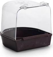 BADHUISJE ROND GROOT ASS BRN WIT - thumbnail