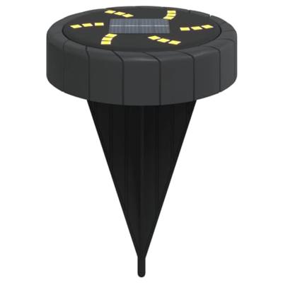 VidaXL Grondlampen 4 st solar met grondpennen warmwit VidaXL Grondlampen 4 st solar met grondpennen warmwit