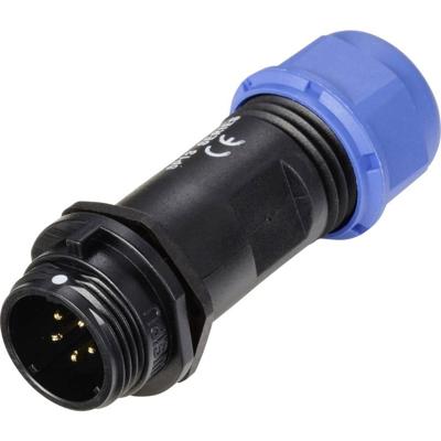 Weipu SP1311 / P 5 II Ronde connector Stekker, recht Totaal aantal polen: 5 Serie (ronde connectoren): SP13 1 stuk(s)