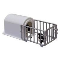 Kids Globe kalverhut met 2 kalfjes 1:32 - thumbnail