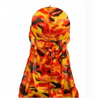 w-2 Camouflage lange-tailed Pirate Hat tulband Cap afdrukken - thumbnail