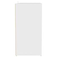 Schoenenkast 60x35x70 cm spaanplaat wit - thumbnail