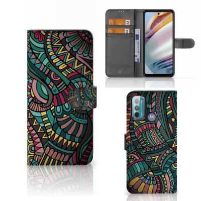 Motorola Moto G60 | Telefoon Hoesje | Aztec Motorola Moto G60 | Telefoon Hoesje | Aztec