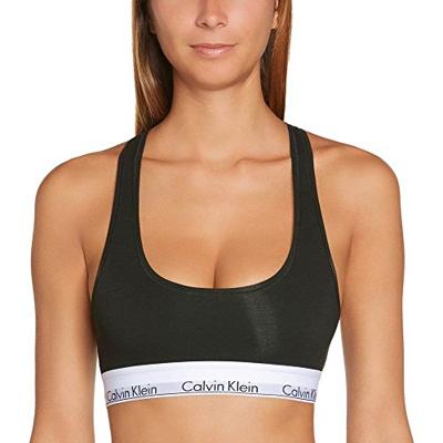 Calvin Klein Bralette dames - Top - Katoenen BH Top met brede bandjes