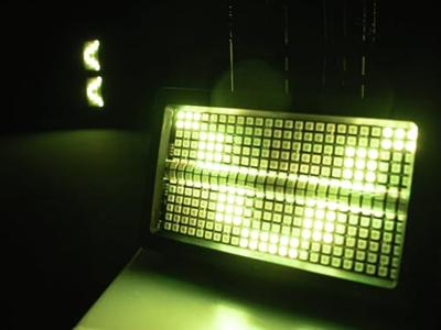 Eurolite Mini Strobe ABL LED-stroboscoop Aantal LEDs: 288 RGB, Koudwit Eurolite Mini Strobe ABL LED-stroboscoop Aantal LEDs: 288 RGB, Koudwit