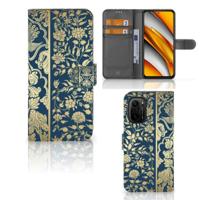 Poco F3 | Xiaomi Mi 11i Hoesje Beige Flowers - thumbnail