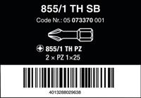 Wera 855/1 TH Bits Pozidriv, PZ 1 x 25 mm - 1 stuk(s) - 05073370001 - thumbnail