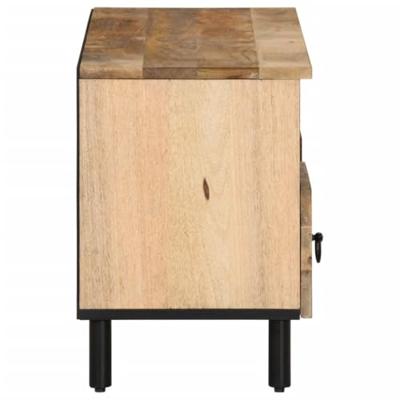Tv-meubel 100x33x46 cm massief mangohout