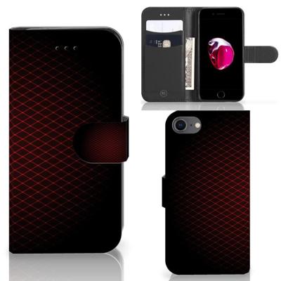 iPhone 7 | 8 | SE (2020) | SE (2022) | Telefoon Hoesje | Geruit Rood
