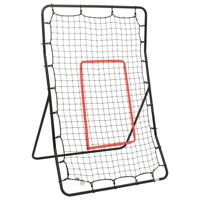 VidaXL Softbal rebounder 88x79x137 cm staal - thumbnail