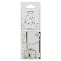 Ginger Ray taarttopper mr & mrs vlaggenlijn | 20 stuks - thumbnail