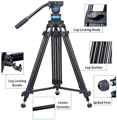 Sirui professioneel Videostatief SH-15 - Lichtgewicht en stabiel Sirui professioneel Videostatief SH-15 - Lichtgewicht en stabiel