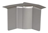 Electro Plint binnenhoek verstelbaar Aluminium 55mm - thumbnail