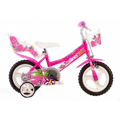 Dino Happy 12 Inch 21 cm Meisjes Doortrapper Roze
