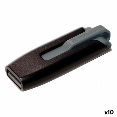 USB stick Verbatim V3 STORE ´N´GO Zwart 256 GB (10 Stuks)