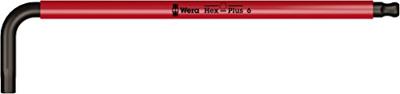 Wera 950 SPKL Stiftsleutel Multicolour, Metrisch, BlackLaser, Hex-Plus, 6.0 mm - 1 stuk(s) - 05022612001