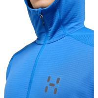 Haglofs L.I.M Mid Multi II Hood Fleece Heren Electric Blue M - thumbnail