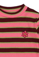 Quapi Meisjes shirt - Aksay - AOP streep multi - thumbnail