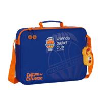 Schooltas Valencia Basket Blauw Oranje (38 x 28 x 6 cm) - thumbnail