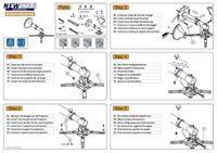 Neomounts BEAMER-W050SILVER Beamer-wandbeugel Kantelbaar, Draaibaar Afstand tot de muur (max.): 47 cm Zilver - thumbnail