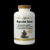 Golden Naturals Magnesium tauraat 180 Vegetarische capsules - thumbnail