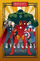 Marvel Retro Avengers Poster 61x91.5cm - thumbnail