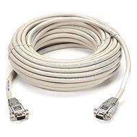 Black Box DB9 - DB9, F-F, 4,5 m seriële kabel grijs 4,5 m – Seriële kabel (F-F, 4,5 m, grijs, 4,5 m, DB9, DB9, DB9, connector/bus, stekker, polyvinylchloride (PVC)) - thumbnail