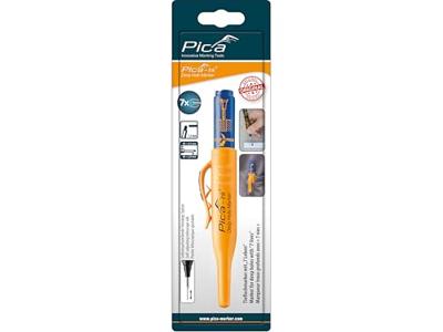 Pica 150/41 Markeerstift voor diepe gaten blauw blister - PI15041SB