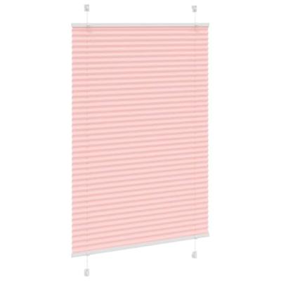 Pliss rolgordijn 90x150 cm stofbreedte 89,4 cm polyester roze
