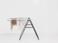 Brabantia hangon droogrek 25m matt zwart - thumbnail