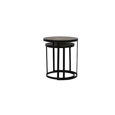 Light & Living Bijzettafel 'Trelo' Set van 2 stuks, kleur Antiek Brons