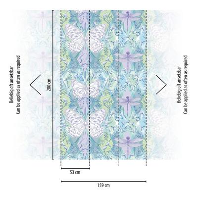Livingwalls The Wall II - Bont - Geometrisch - 392041