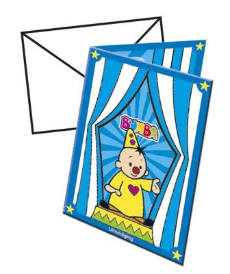 Bumba Uitnodigingen - 8 stuks