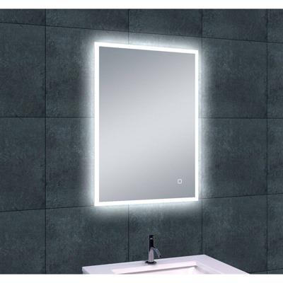 Quatro Led Spiegel 70X50 cm Aqua Splash Quatro Led Spiegel 70X50 cm Aqua Splash