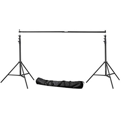 Bresser BR-D24 achtergrondsupport 240x300cm + doek 2.5x3.5m wit