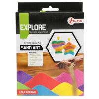 Kidscovery decoratiezand met fles set - thumbnail