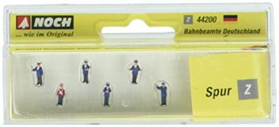 NOCH 44200 Z Spoorwegpersoneel figuren Staand, Geverfd