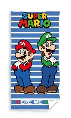Super Mario strandlaken 70 x 140 cm Super Mario strandlaken 70 x 140 cm