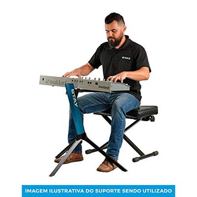 Stay Music Compact Model White keyboard stand