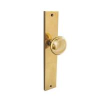 Intersteel knopschild 245x45mm blind - PVD messing - thumbnail